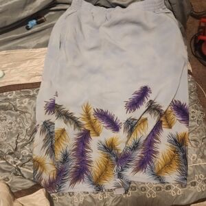 **1X light blue Maggie Sweet skirt